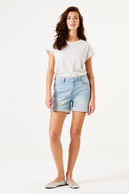 Garcia ladies T-shirt ss Blauw