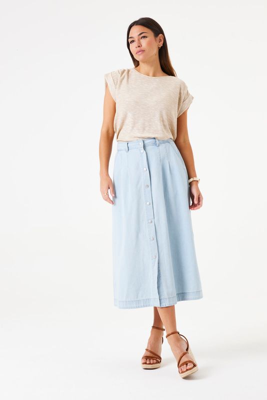 Garcia ladies skirt Blauw