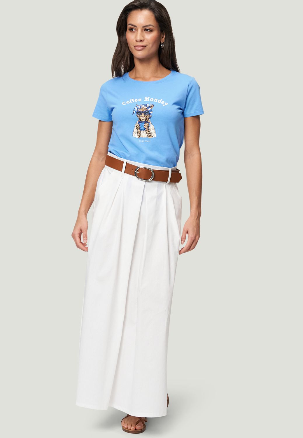 Zero zero T-Shirt / Top Blauw