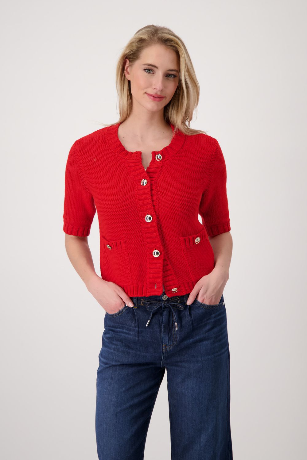 Monari vest Rood