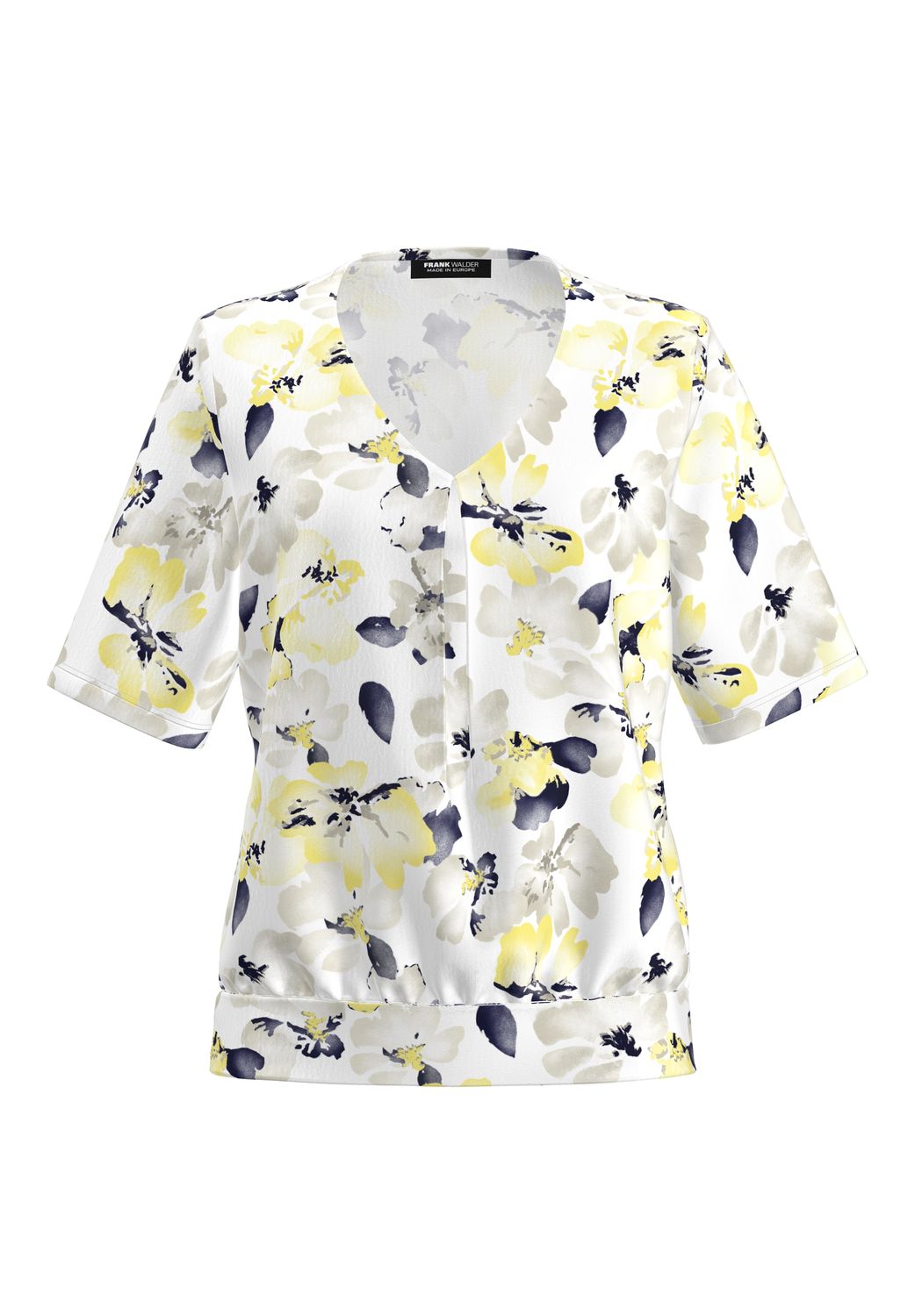Frank Walder blouse Geel