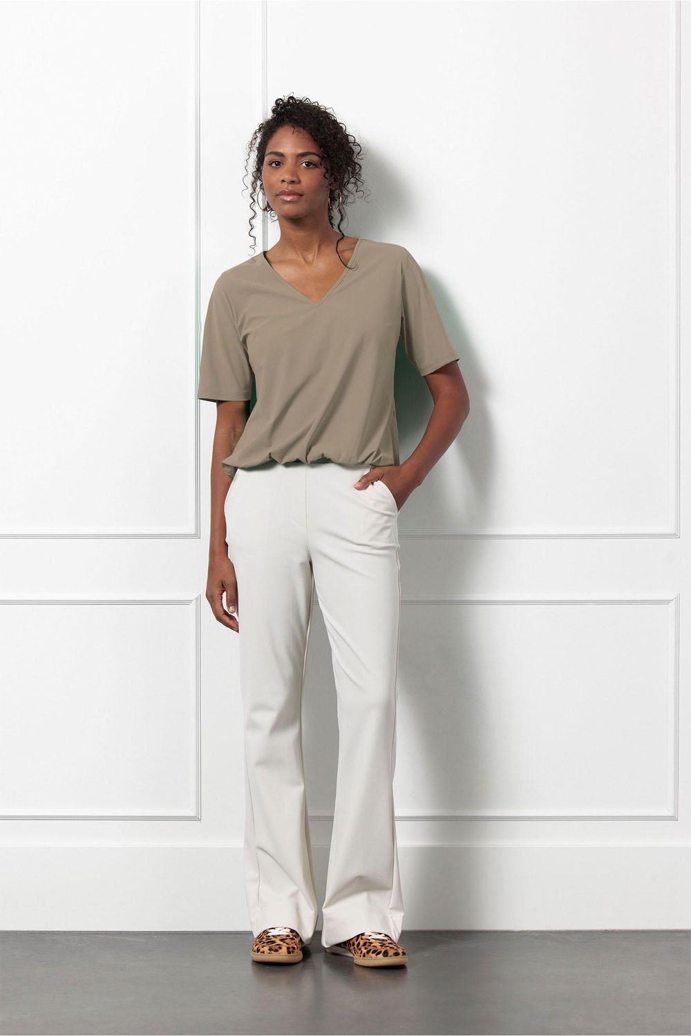 Studio Anneloes Vicky shirt Beige