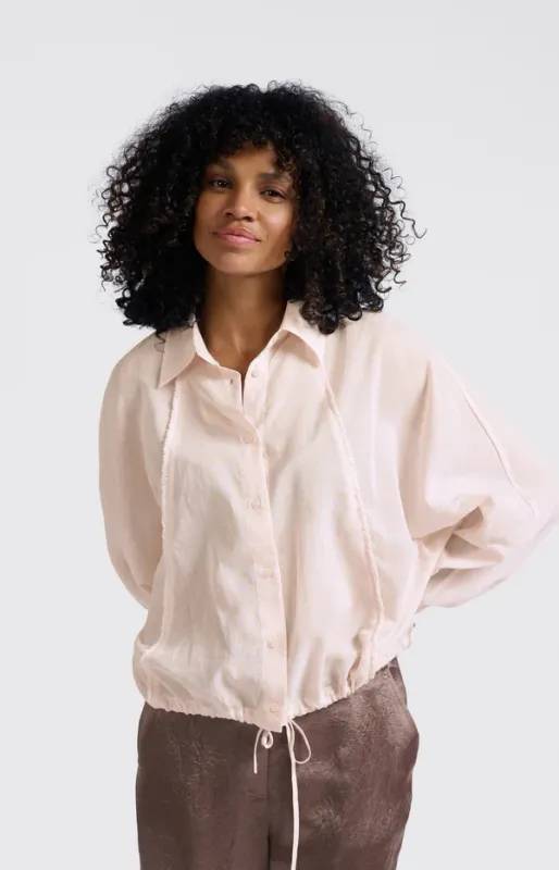 Yaya Blouse met subtiele stikdetails