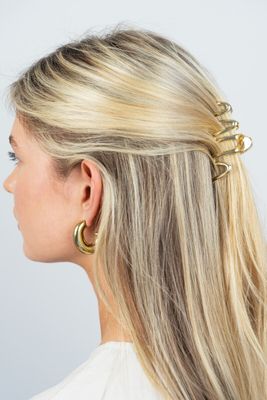 My Jewellery Hairclip medium wokkel Goud