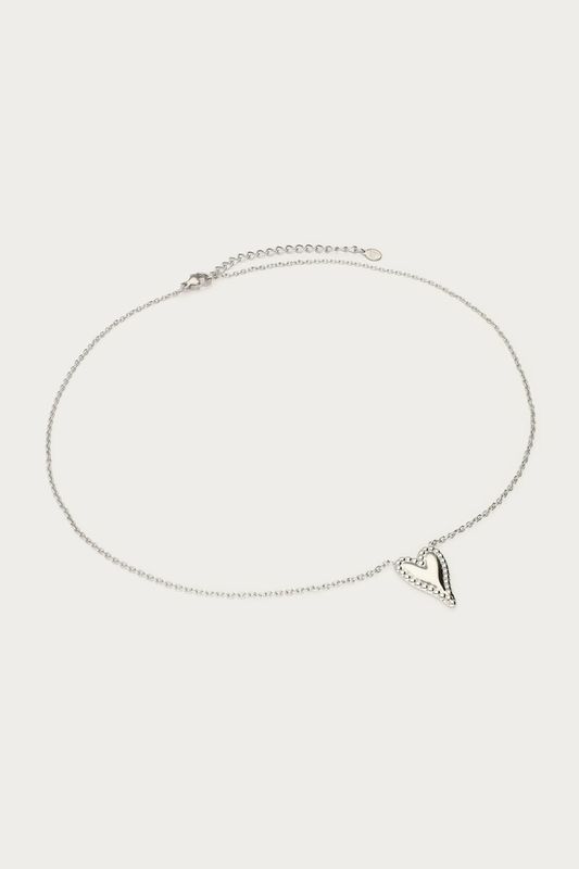 My Jewellery Necklace heart Zilver