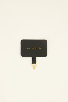 My Jewellery Telefoonkoord bevestiging Zwart