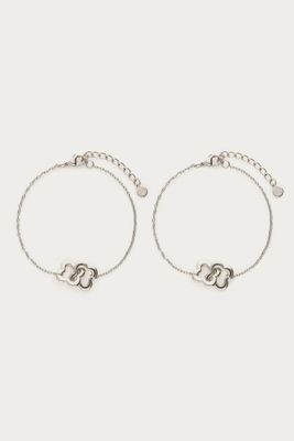 My Jewellery Bracelet set forever connected clov Zilver