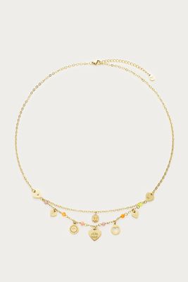 My Jewellery Ketting met bedels en hartjes Goud