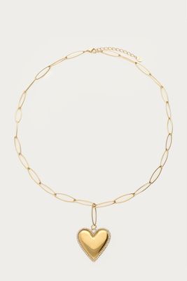 My Jewellery Necklace chain heart pearls Goud