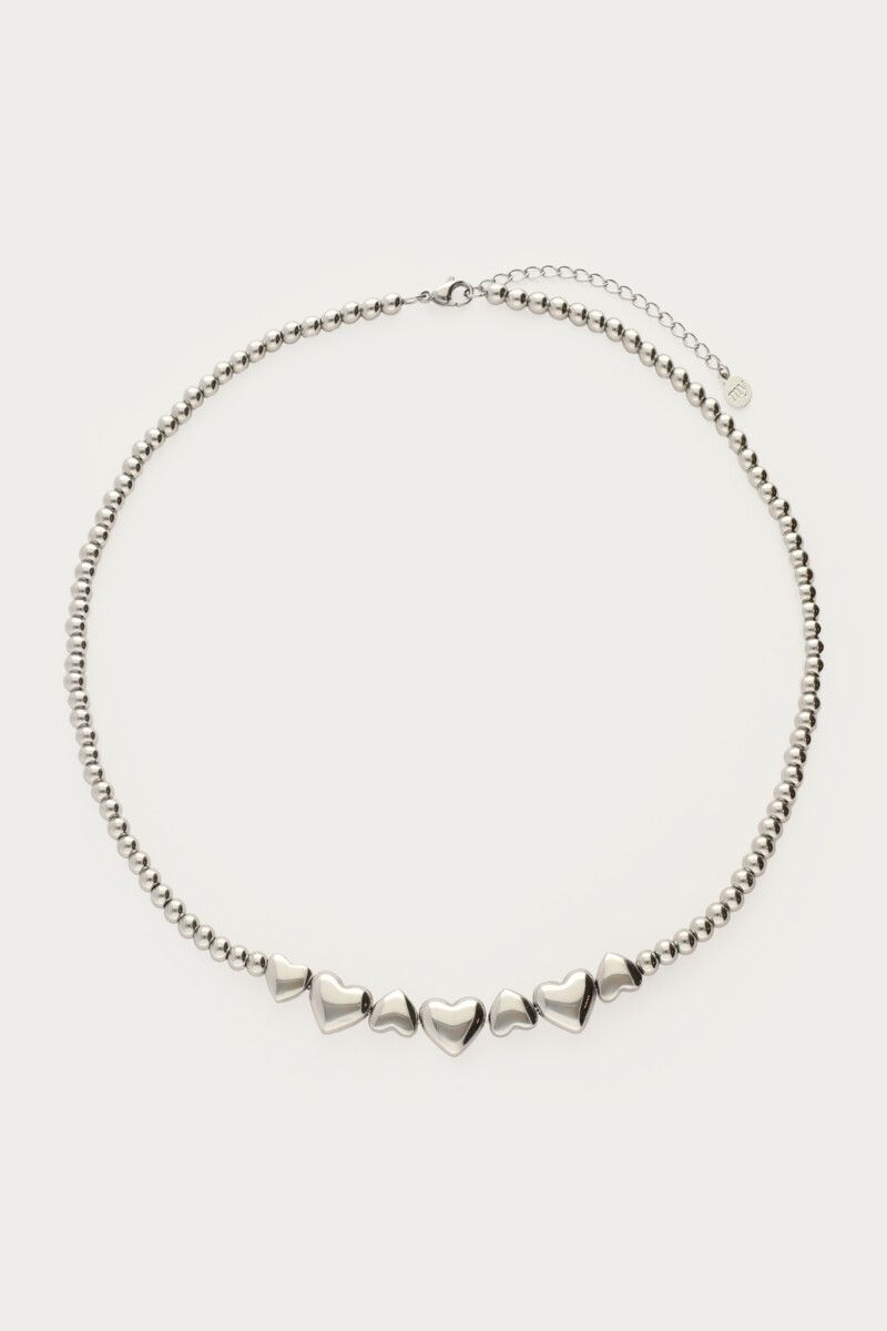 My Jewellery Necklace met hartjes &amp; kralen