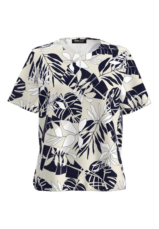 Frank Walder Shirt 1/2 Ärmel Beige