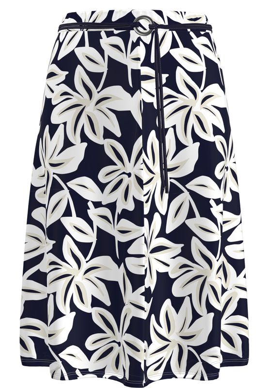 Frank Walder rok blauw/wit