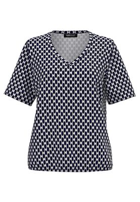 Frank Walder Shirt 1/2 Ärmel Blauw