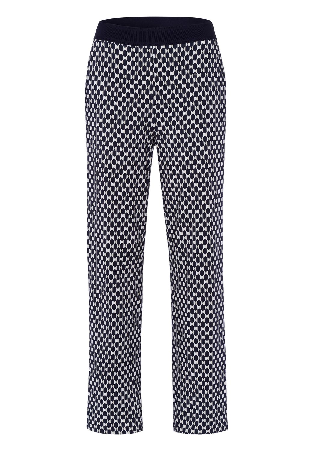 Frank Walder Hose MIA normale Länge Blauw