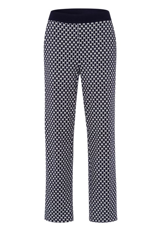 Frank Walder Hose MIA normale Länge Blauw