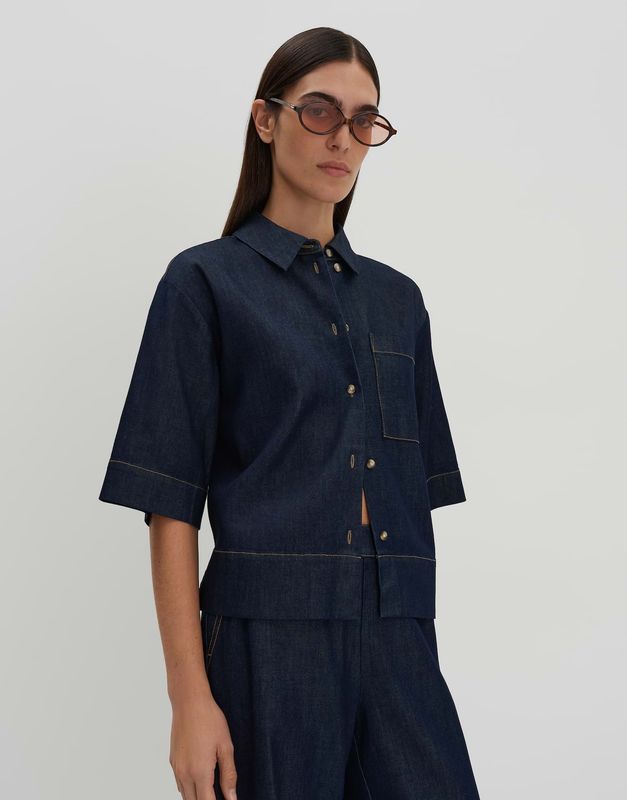 Someday spijkerblouse Zonna  denim