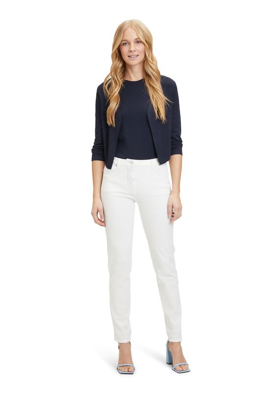 Betty Barclay vest 3/4 mouw donker blauw