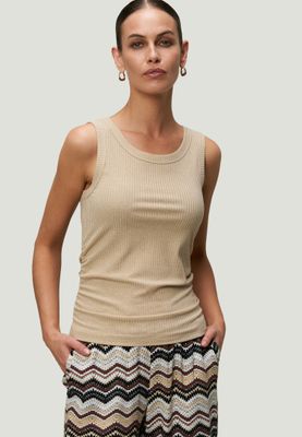 Zero glitter Top Beige