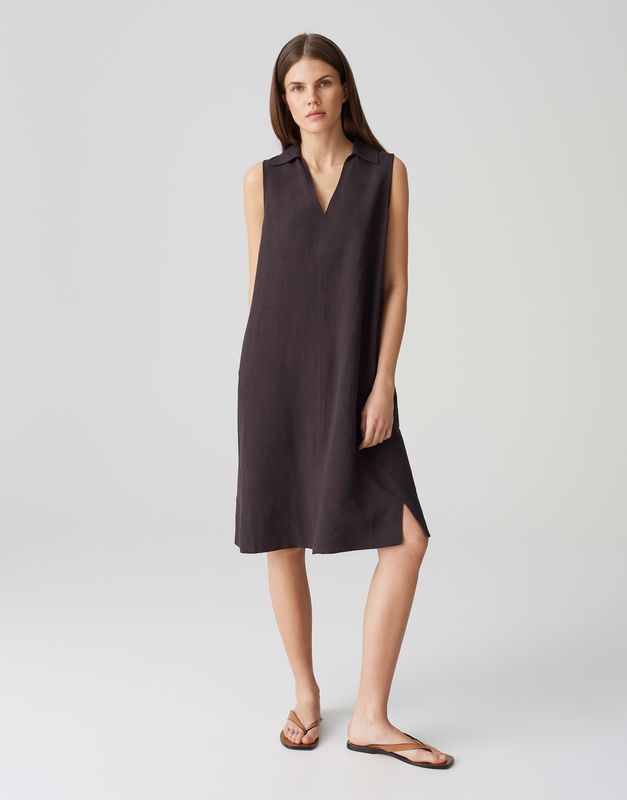 Opus jurk Wika Bruin
