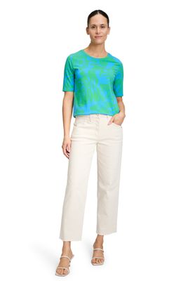 So Cosy t shirt groen/blauw