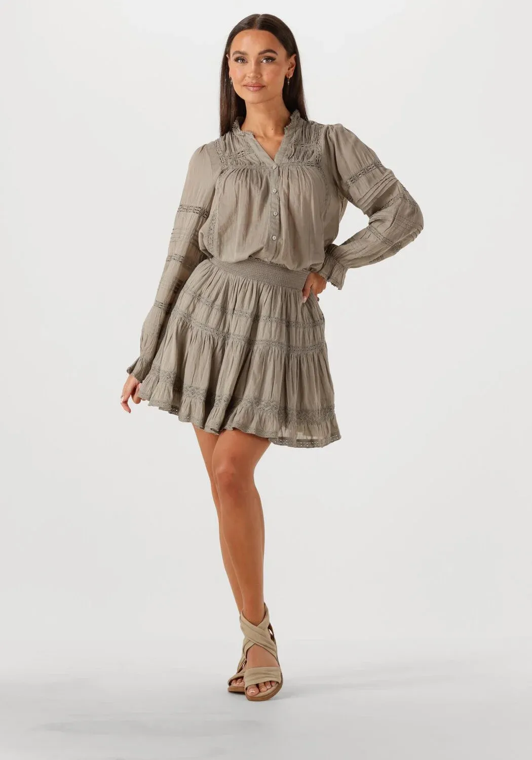Neo Noir Kenia skirt groen
