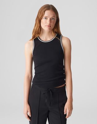Opus Ilesso preppy Zwart