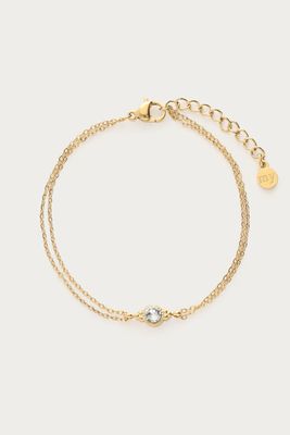 My Jewellery Bracelet gifting chain strass Goud
