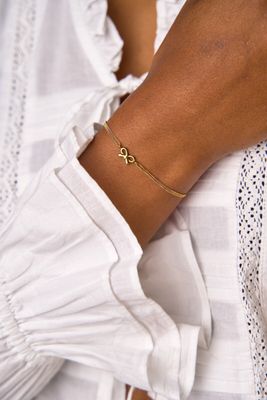 My Jewellery Bracelet gifting bow Goud