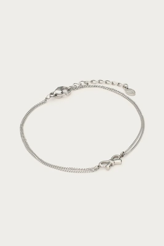 My Jewellery Bracelet gifting bow Zilver
