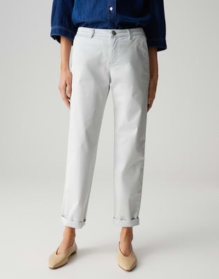 Opus Pants Lisana base Blauw