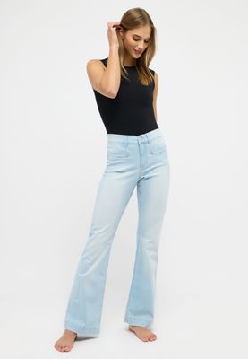 Angels LENI FLARED POCKET Blauw
