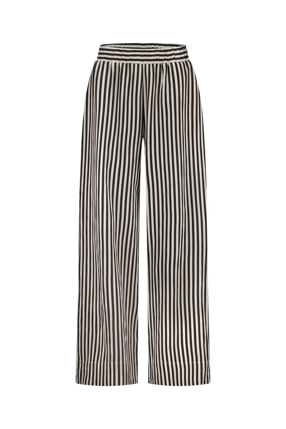 Studio Anneloes Grace stripe trousers Ecru