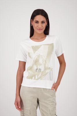 Monari T-Shirt cream Ecru
