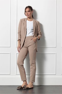 Studio Anneloes Anne bonded trousers Beige