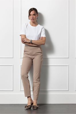 Studio Anneloes Anne bonded trousers Beige
