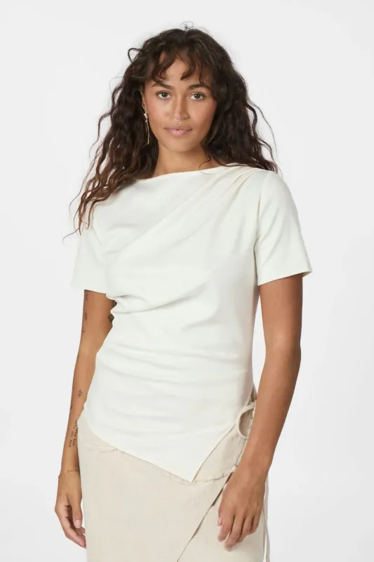 Neo Noir Rasmine Soft Blouse Ecru