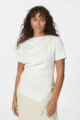Neo Noir Rasmine Soft Blouse Ecru