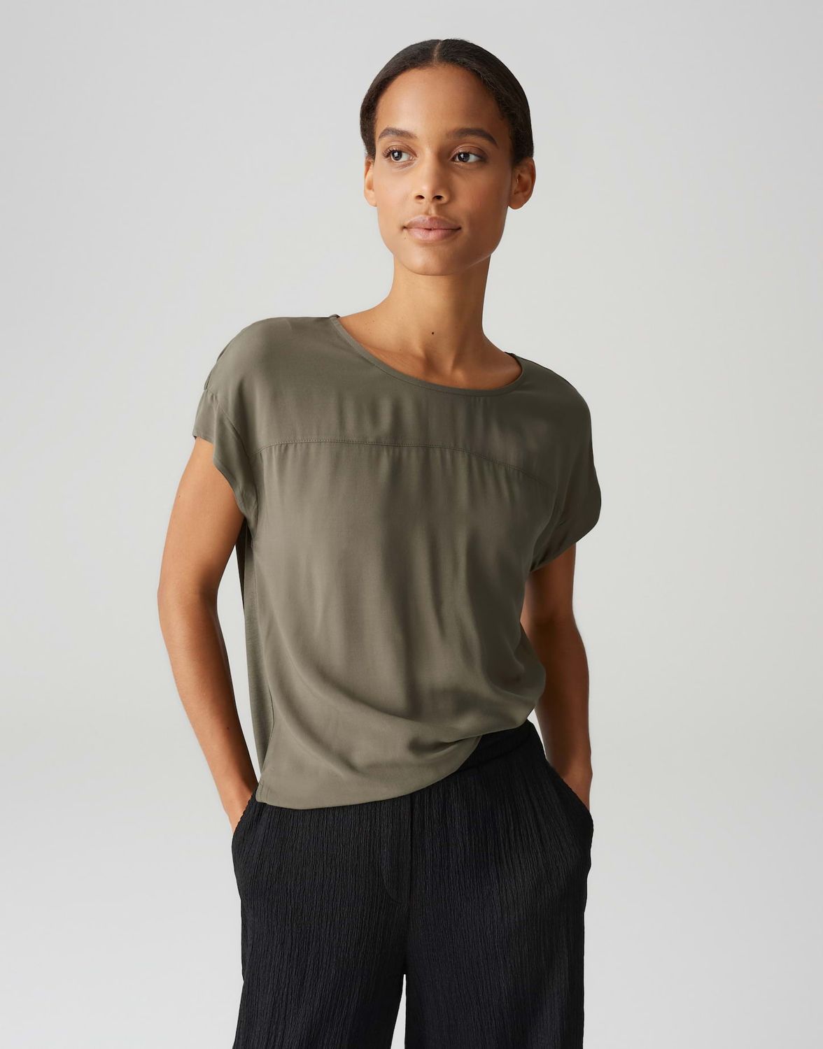 Opus jersey shirt Sesonne Groen