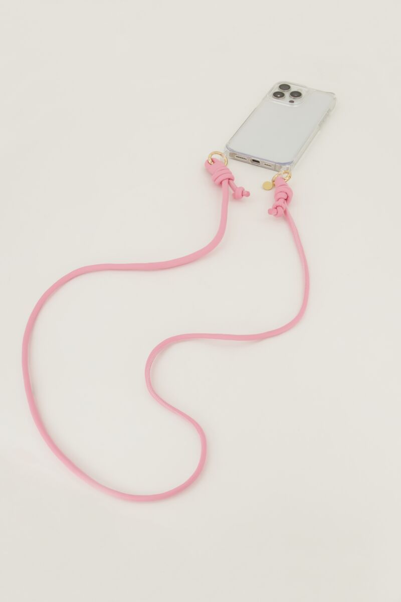 My Jewellery Phone cord PU Roze