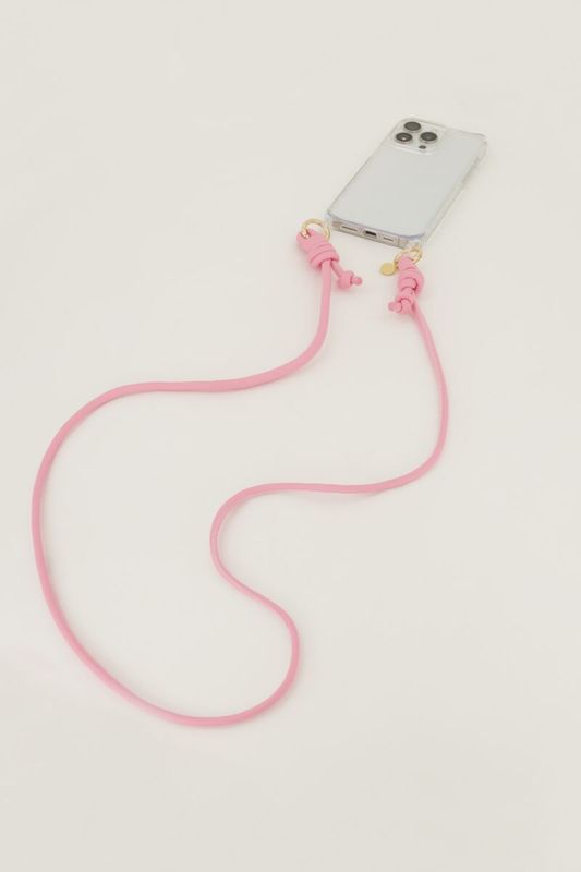 My Jewellery Phone cord PU Roze
