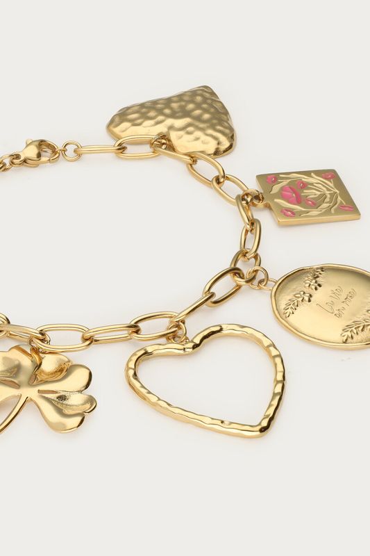 My Jewellery Bracelet charms bocha Goud