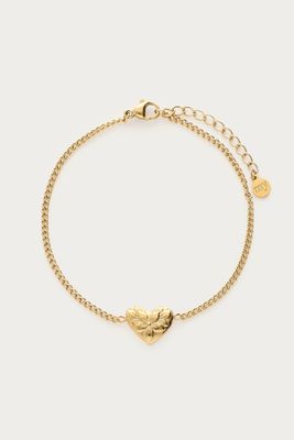 My Jewellery Bracelet flower heart Goud