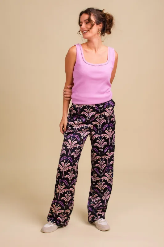 Pink Noir Lizzy top Paars