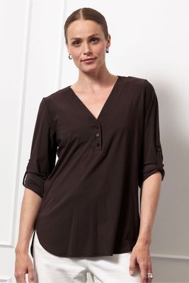 Studio Anneloes Evi blouse Bruin