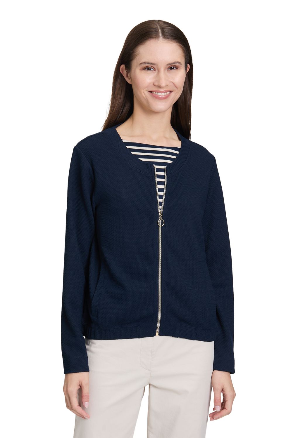Betty Barclay Collection Shirt Koll 1 Blauw
