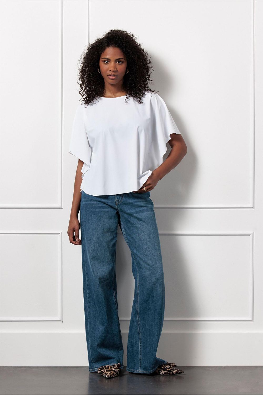 Studio Anneloes Lois top Ecru
