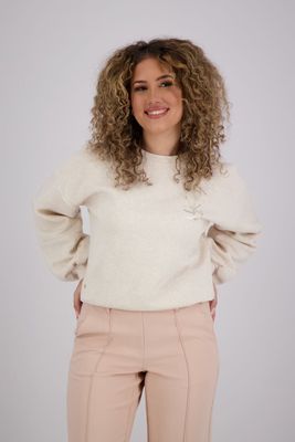 Nukus Sweater Amadora Sand Melange