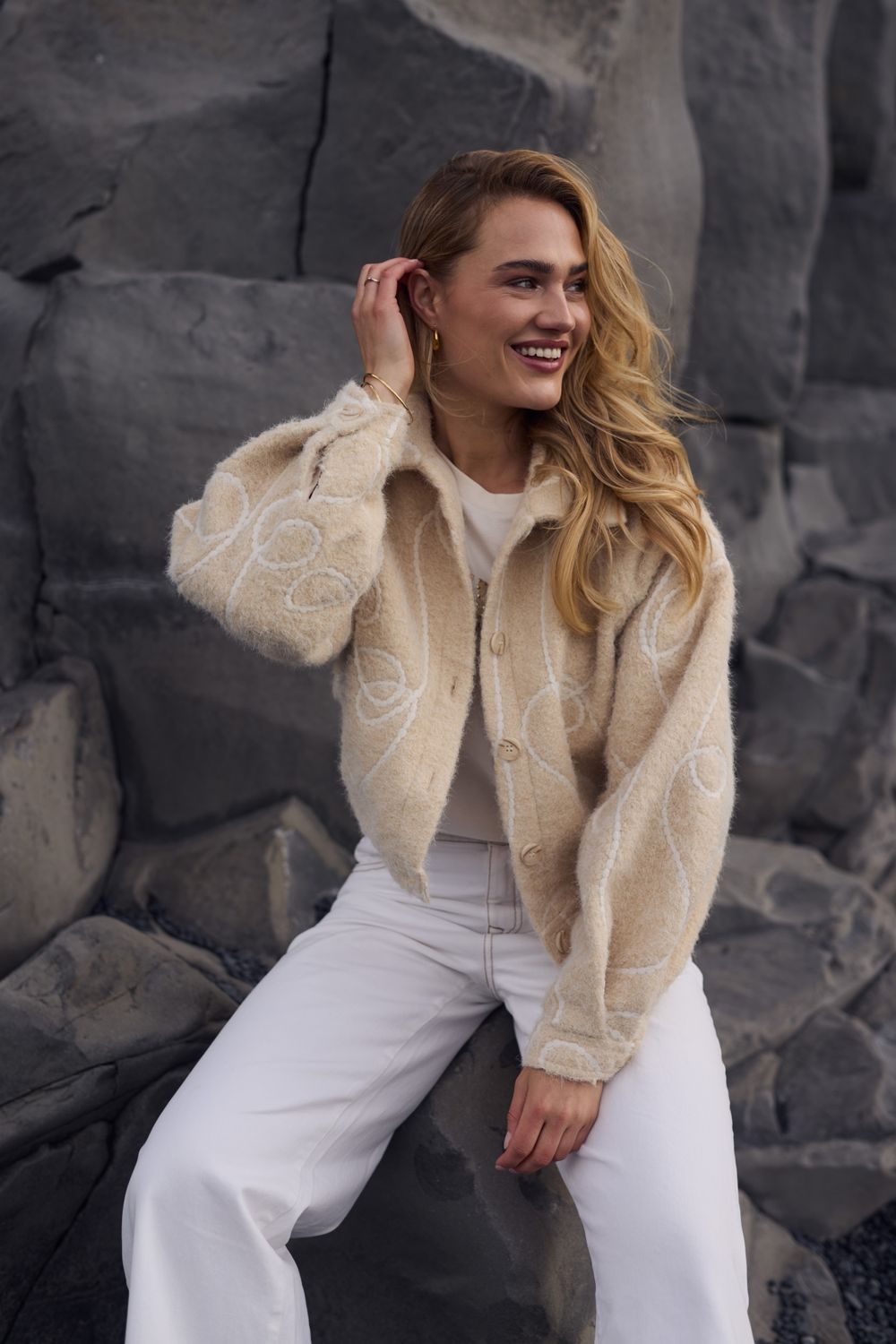Nukus Milou Jacket Beige