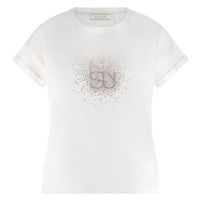Nukus Vilamoura Shirt NK Strass Ecru