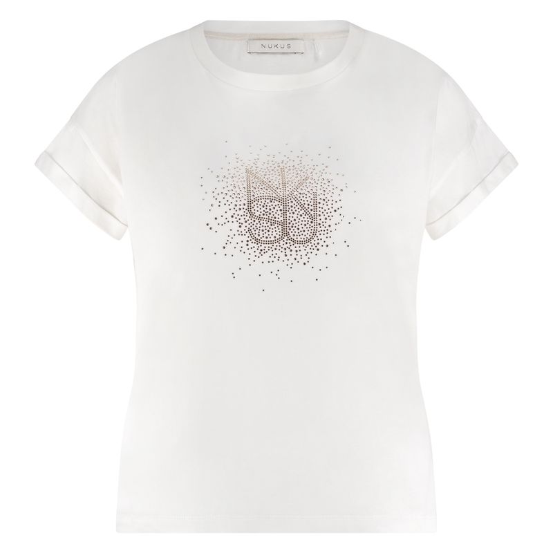 Nukus Vilamoura Shirt NK Strass Ecru